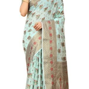 Soft cotton silk saree