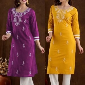 Women chikan kurta